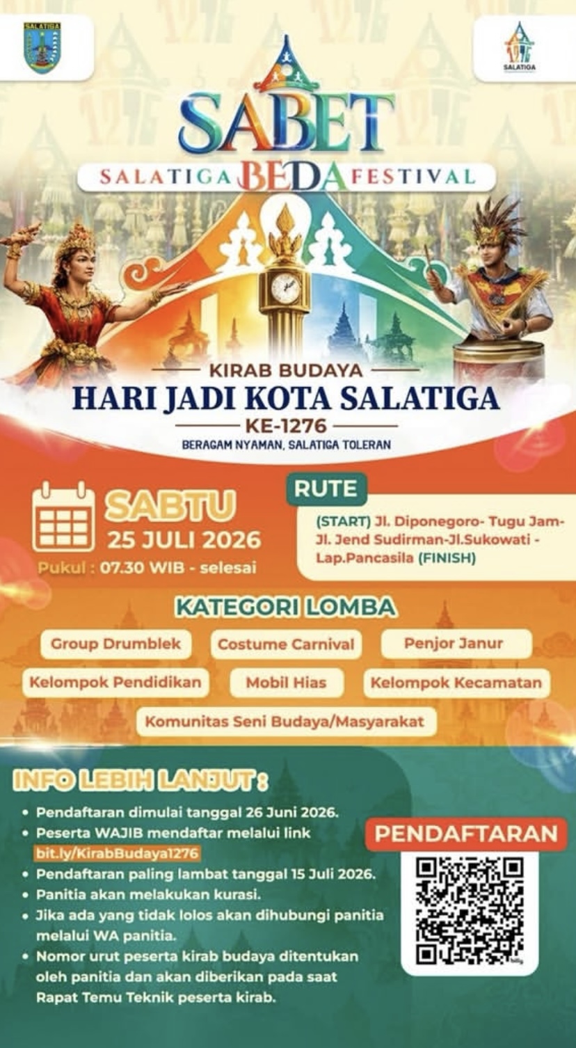 Kirab Budaya HUT Salatiga ke-1276