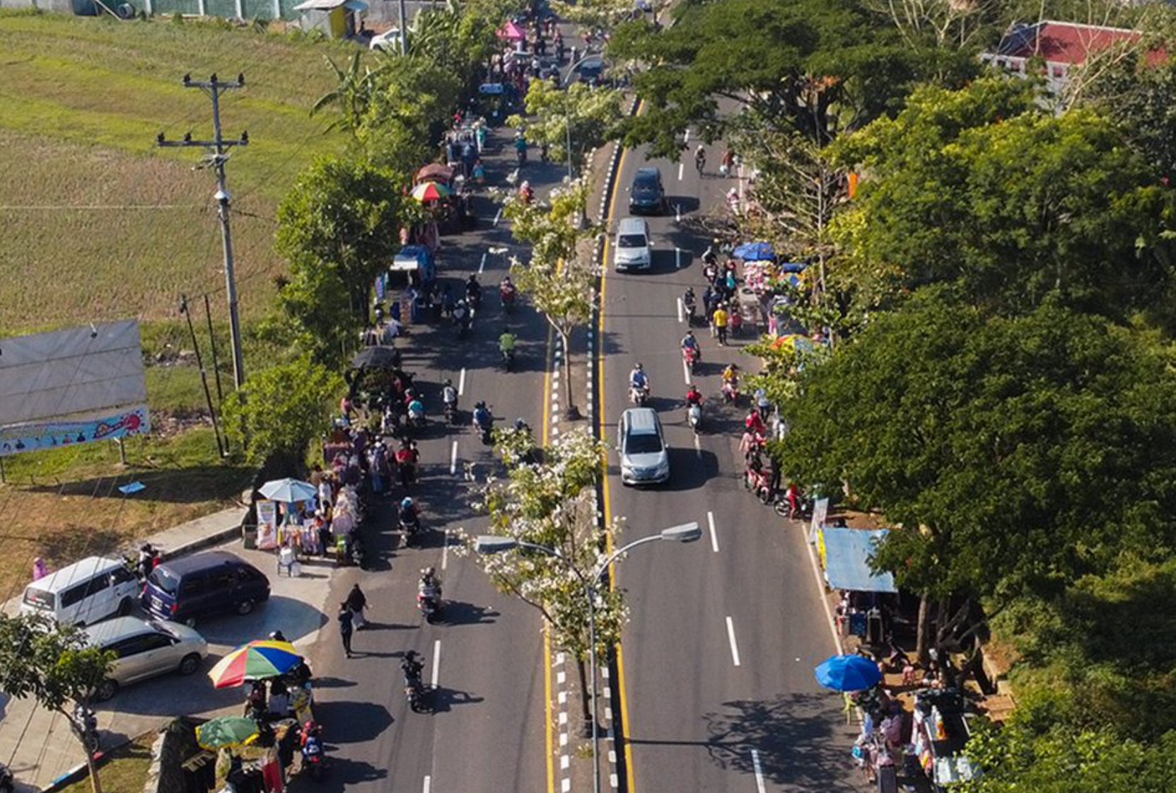 Pasar Tiban Jalan Lingkar Selatan